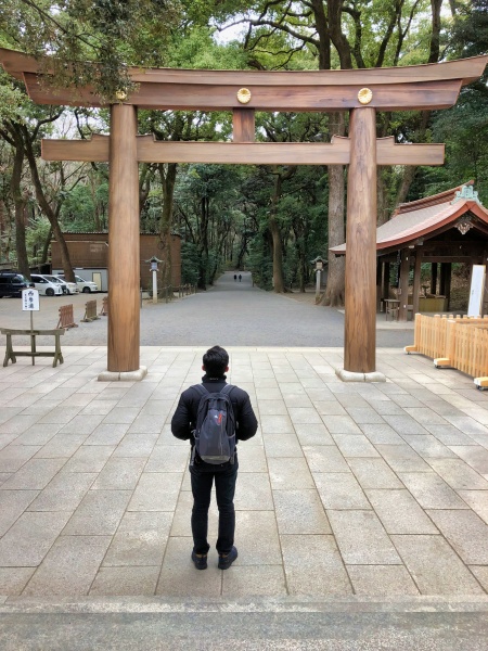 The smaller version of Torii Gate