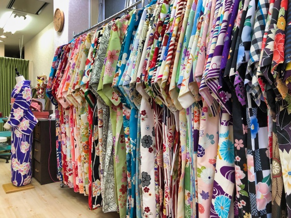 Colourful Kimono Selection