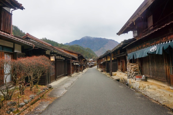A peaceful neighbourhood of Tsumago-juku